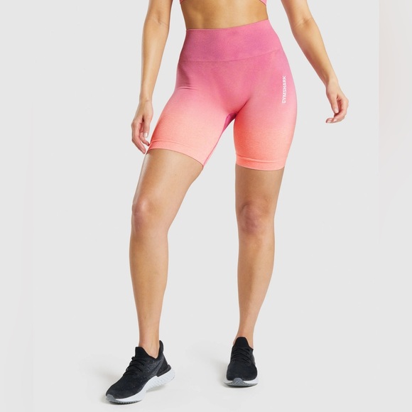 Gymshark Seamless Ombre Biker Shorts Small - Picture 7 of 7